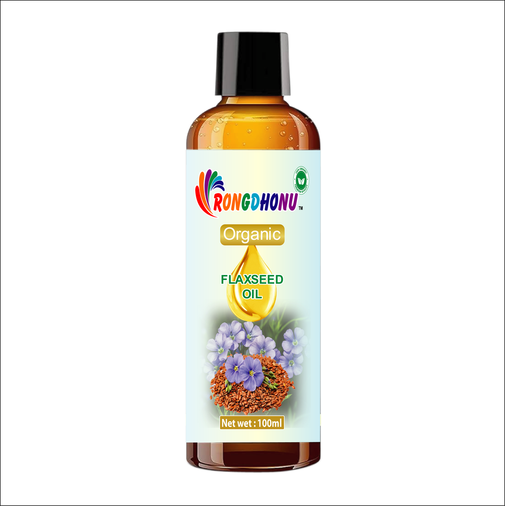 Premium Organic Flaxseed Oil (তিশি তেল)