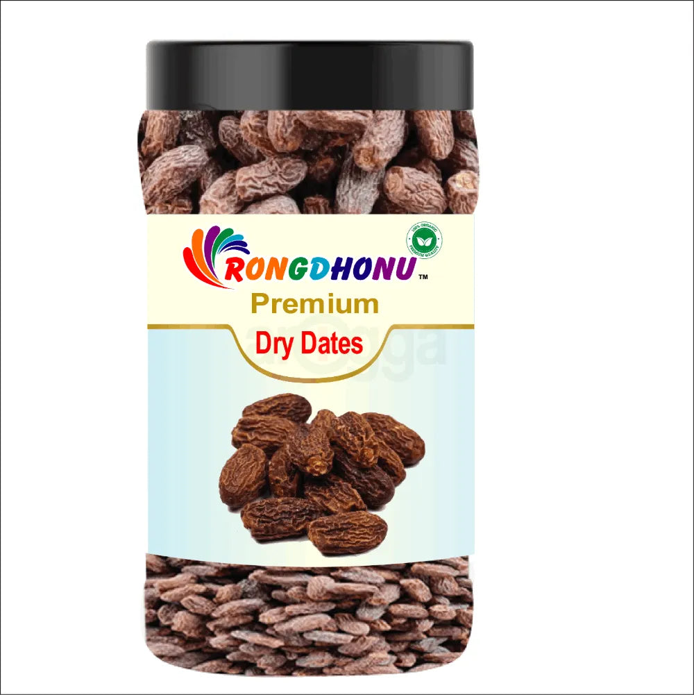 Rongdhonu Premium Dry Dates (ড্রাই খুরমা খেজুর)